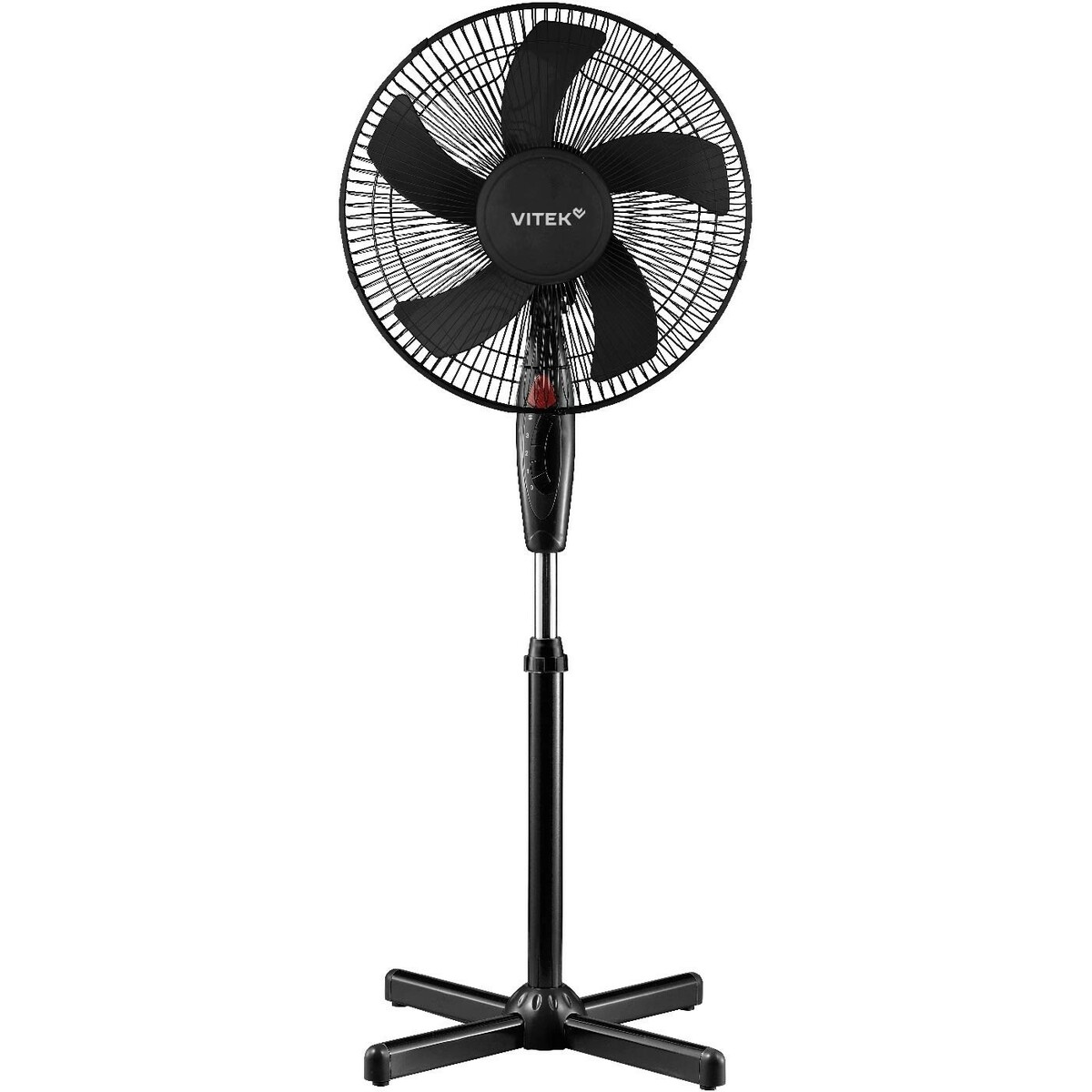 Вентилятор напольный Vitek VSF-1651 BK, черный