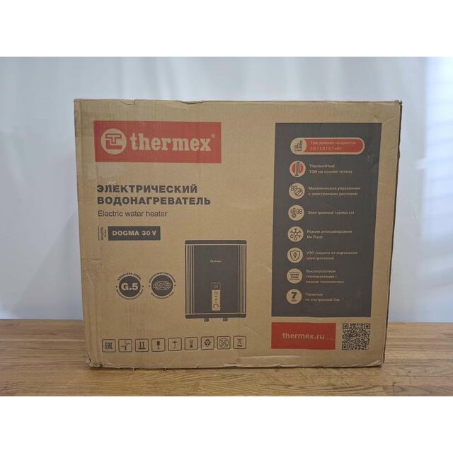 Водонагреватель Thermex Dogma 30 V (Цвет: Gray) Водонагреватель Thermex Dogma 30 V (Цвет: Gray)