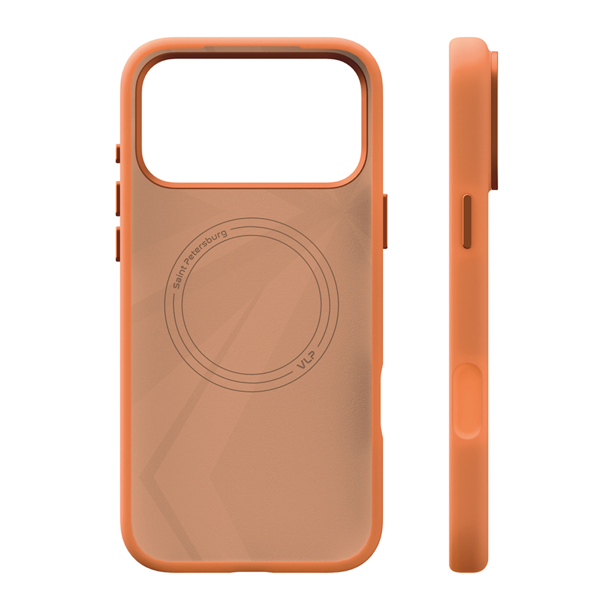 Чехол-накладка VLP Aster Pro Case with MagSafe для смартфона Apple iPhone 17 Pro Max (Цвет: Orange)