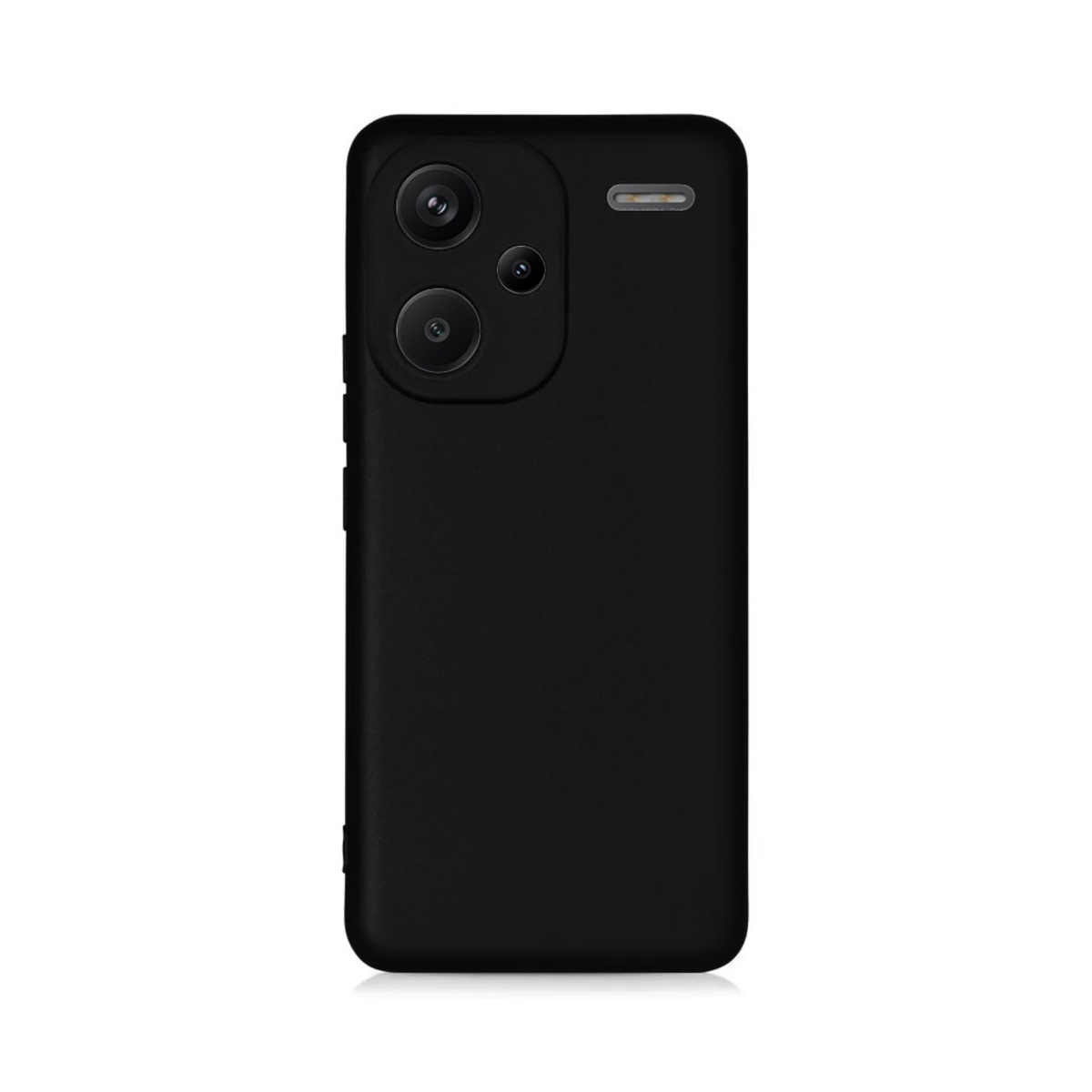 Чехол-накладка Borasco MicroFiber Case для смартфона Xiaomi Redmi Note 13 Pro+ (Цвет: Black)