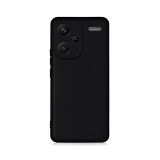 Чехол-накладка Borasco MicroFiber Case для смартфона Xiaomi Redmi Note 13 Pro+ (Цвет: Black)