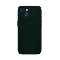 Чехол-накладка VLP Ecopelle Case with MagSafe для смартфона Apple iPhone 15, черный