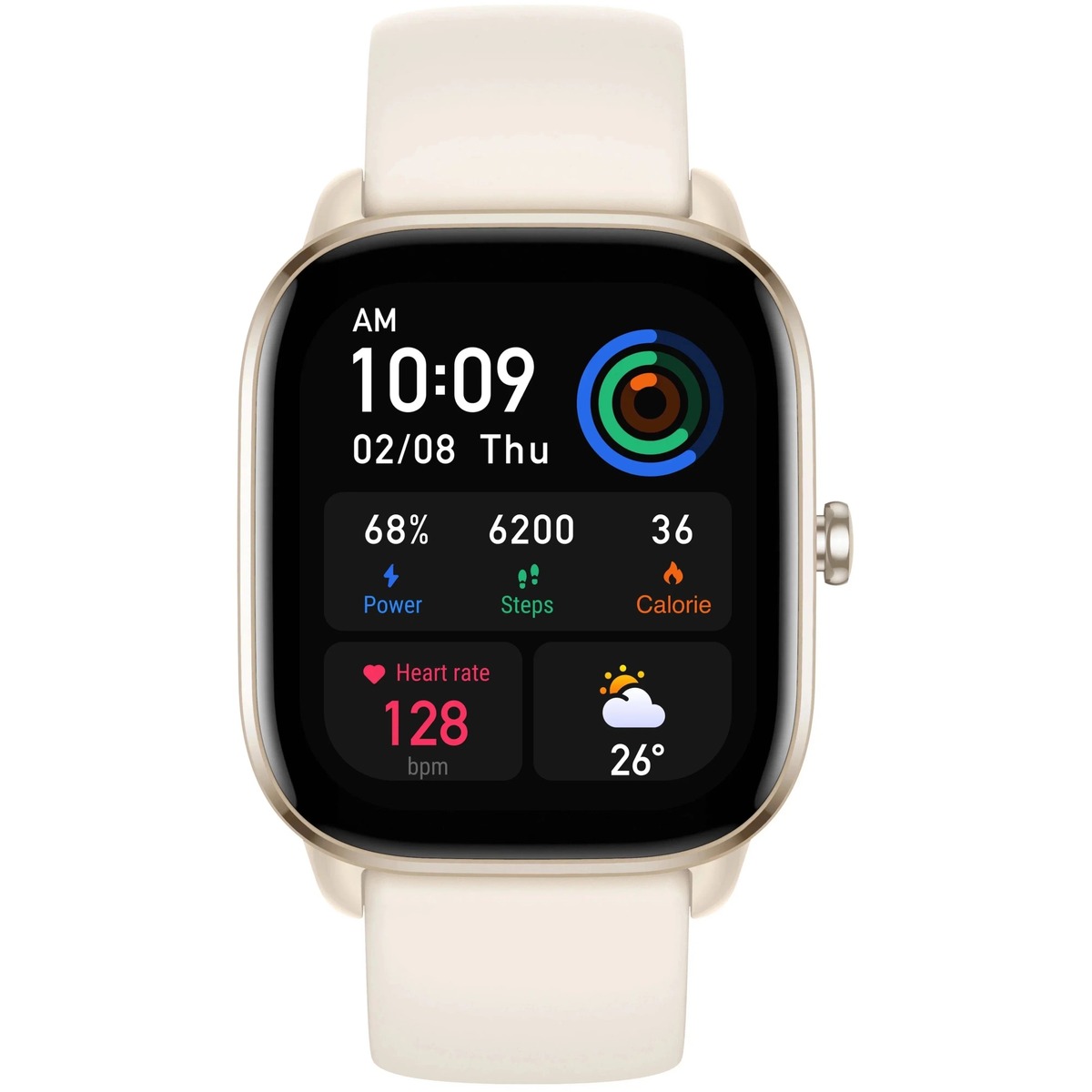 Умные часы Amazfit GTS 4 mini (Цвет: Moonlight White)