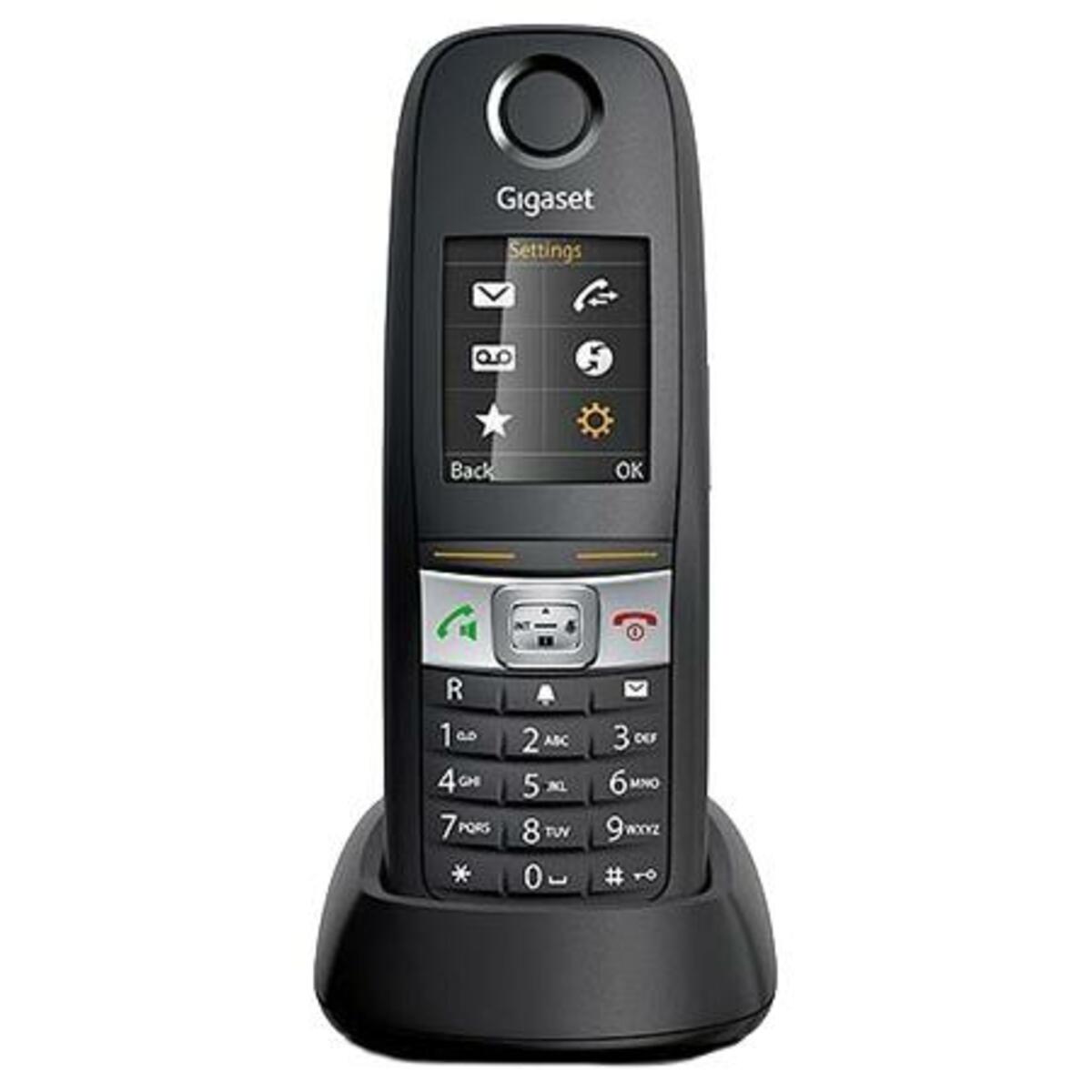 Трубка доп. Dect Gigaset E630H  для E630 (Цвет: Black)