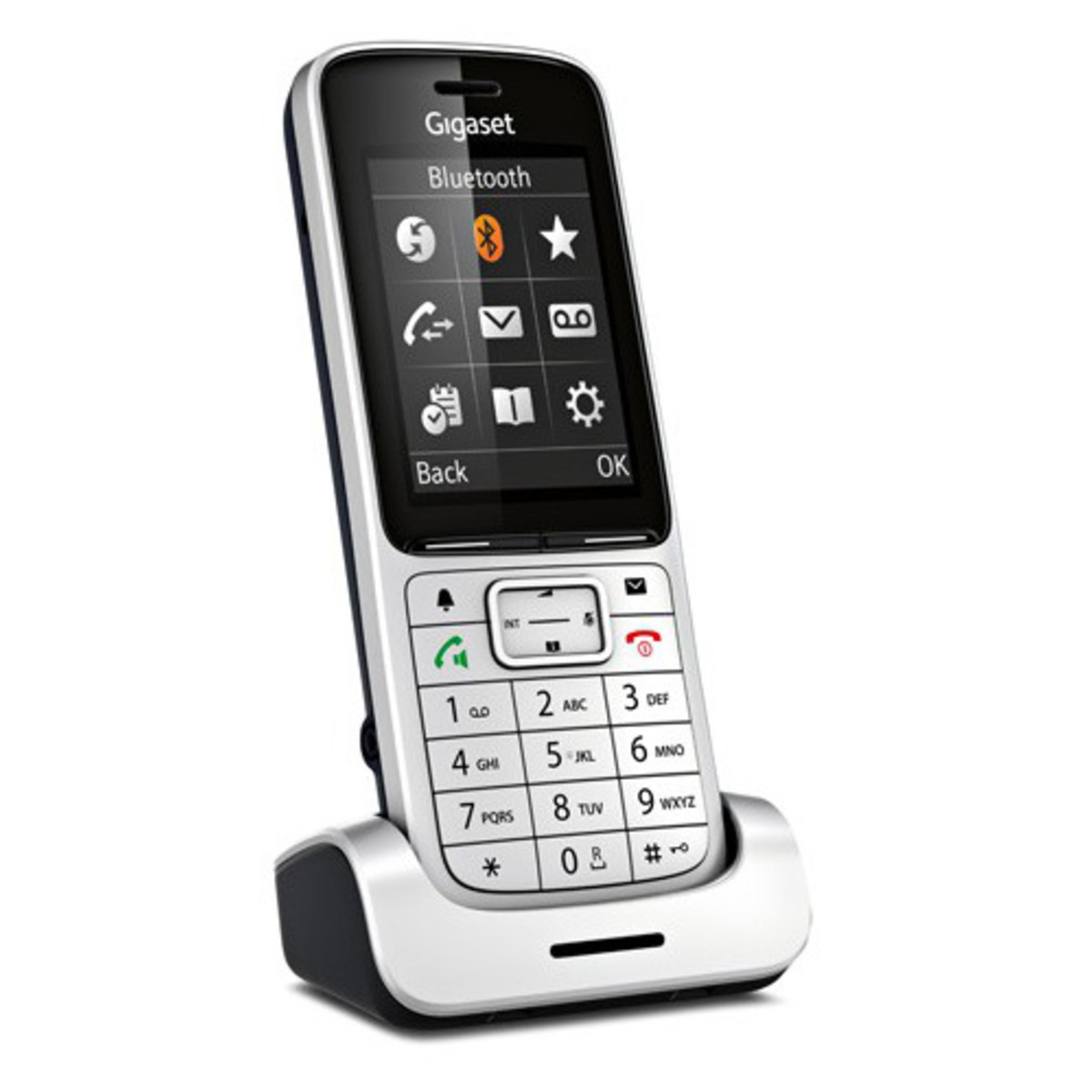 Трубка доп. Dect Gigaset SL450HX для SL450 SYS (Цвет: Silver)