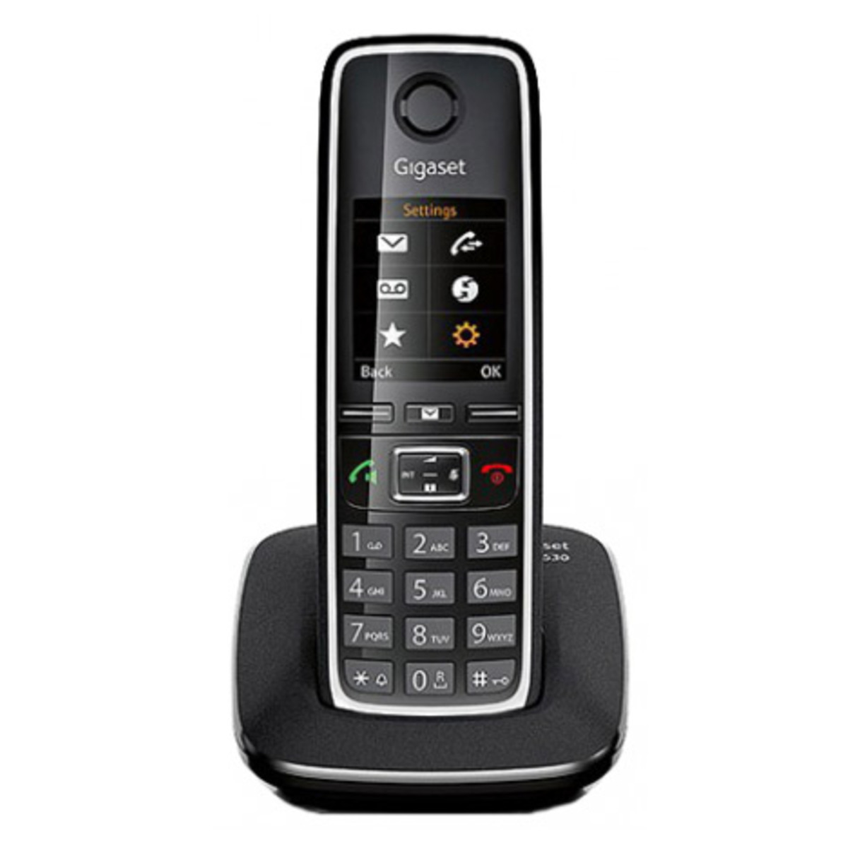 Трубка доп. Dect Gigaset C530H  для C530 (Цвет: Black)