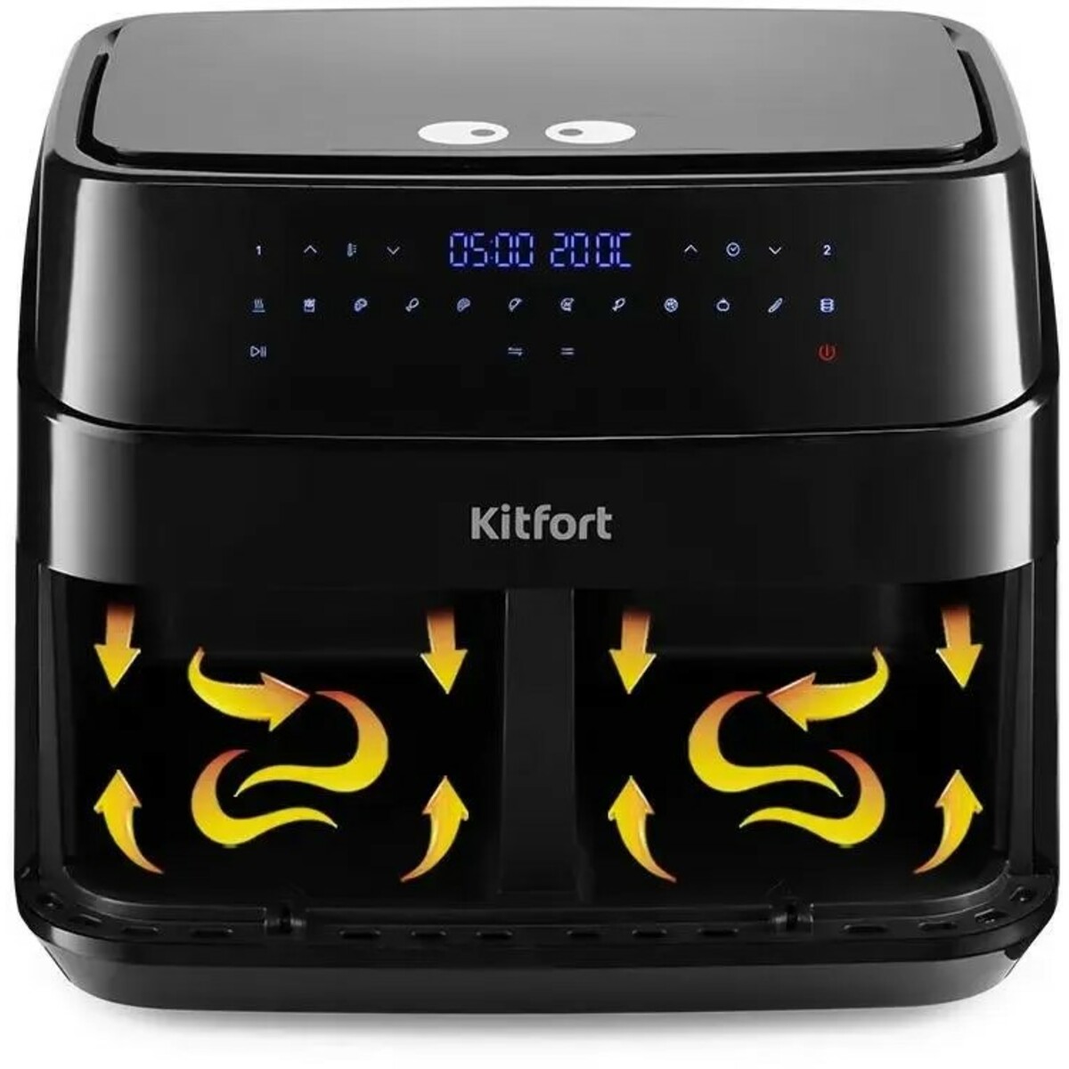 Аэрогриль Kitfort КТ-2250, черный