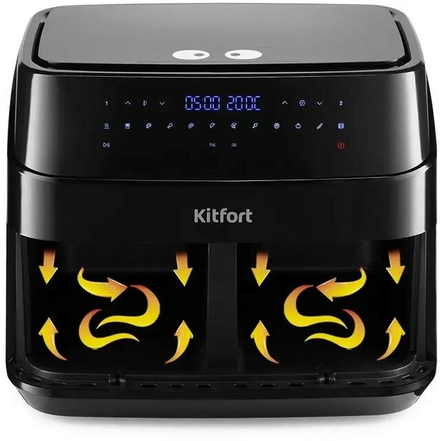 Аэрогриль Kitfort КТ-2250, черный