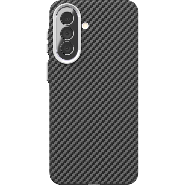 Чехол-накладка VLP Grid Case для смартфона Samsung A57, черный