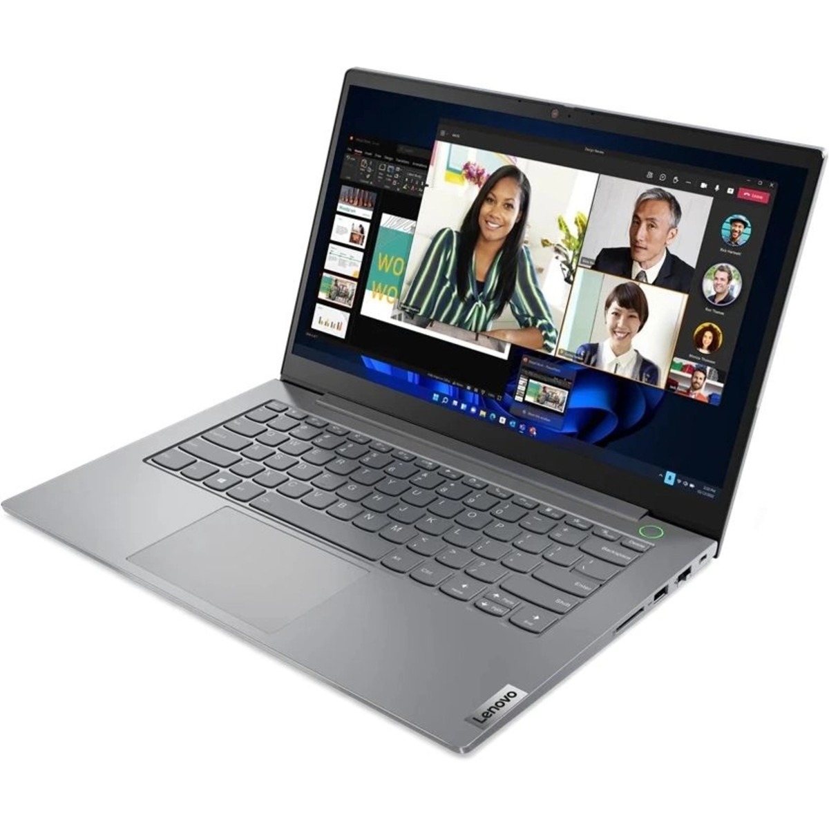 Ноутбук Lenovo Thinkbook 14 G4 IAP Core i7 1255U 16Gb SSD512Gb Intel Iris Xe graphics 14 IPS Touch FHD (1920x1080) / ENGKBD Windows 11 Professional 64 grey WiFi BT Cam (21DH000VUS)