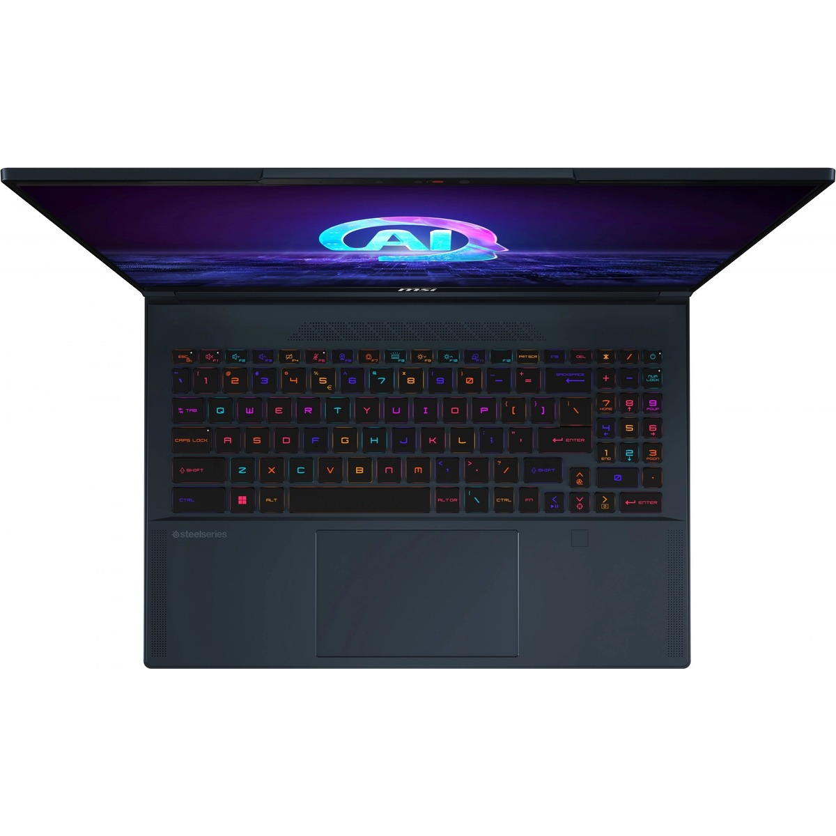 Ноутбук MSI Stealth 16 AI Studio A1VIG-062RU Core Ultra 9 185H 32Gb SSD2Tb NVIDIA GeForce RTX4090 16Gb 16 IPS UHD+ (3840x2400) Windows 11 dk.blue WiFi BT Cam (9S7-15F312-062)