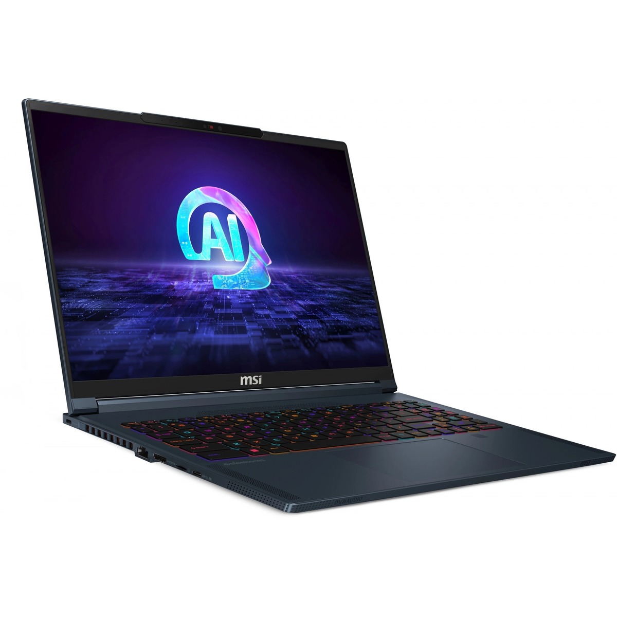 Ноутбук MSI Stealth 16 AI Studio A1VIG-062RU Core Ultra 9 185H 32Gb SSD2Tb NVIDIA GeForce RTX4090 16Gb 16 IPS UHD+ (3840x2400) Windows 11 dk.blue WiFi BT Cam (9S7-15F312-062)