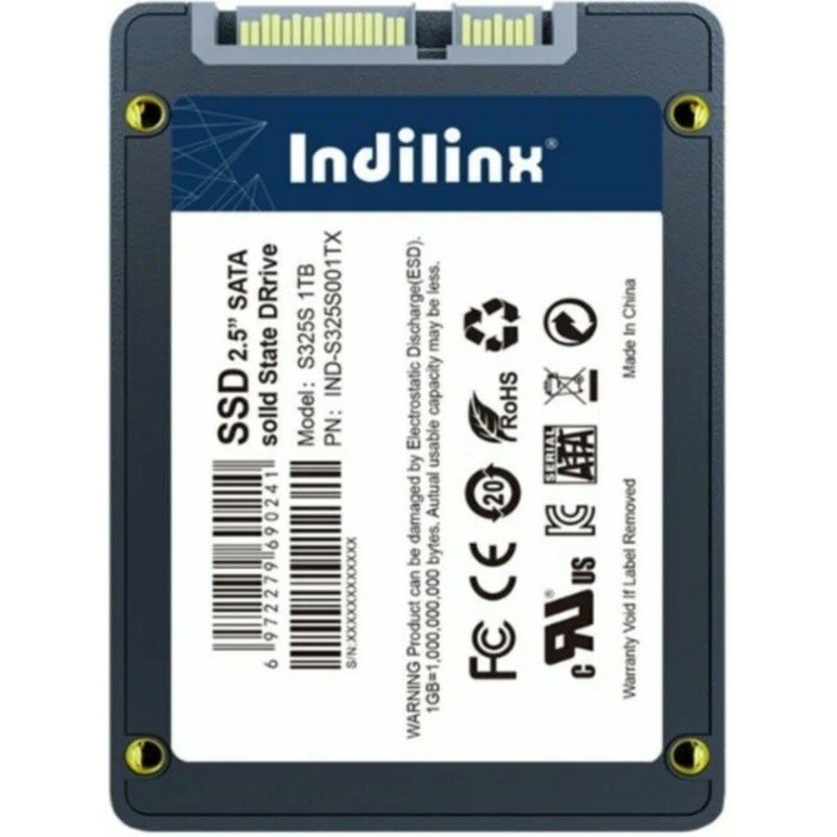 Накопитель SSD Indilinx SATA III 1TB IND-S325S001TX 