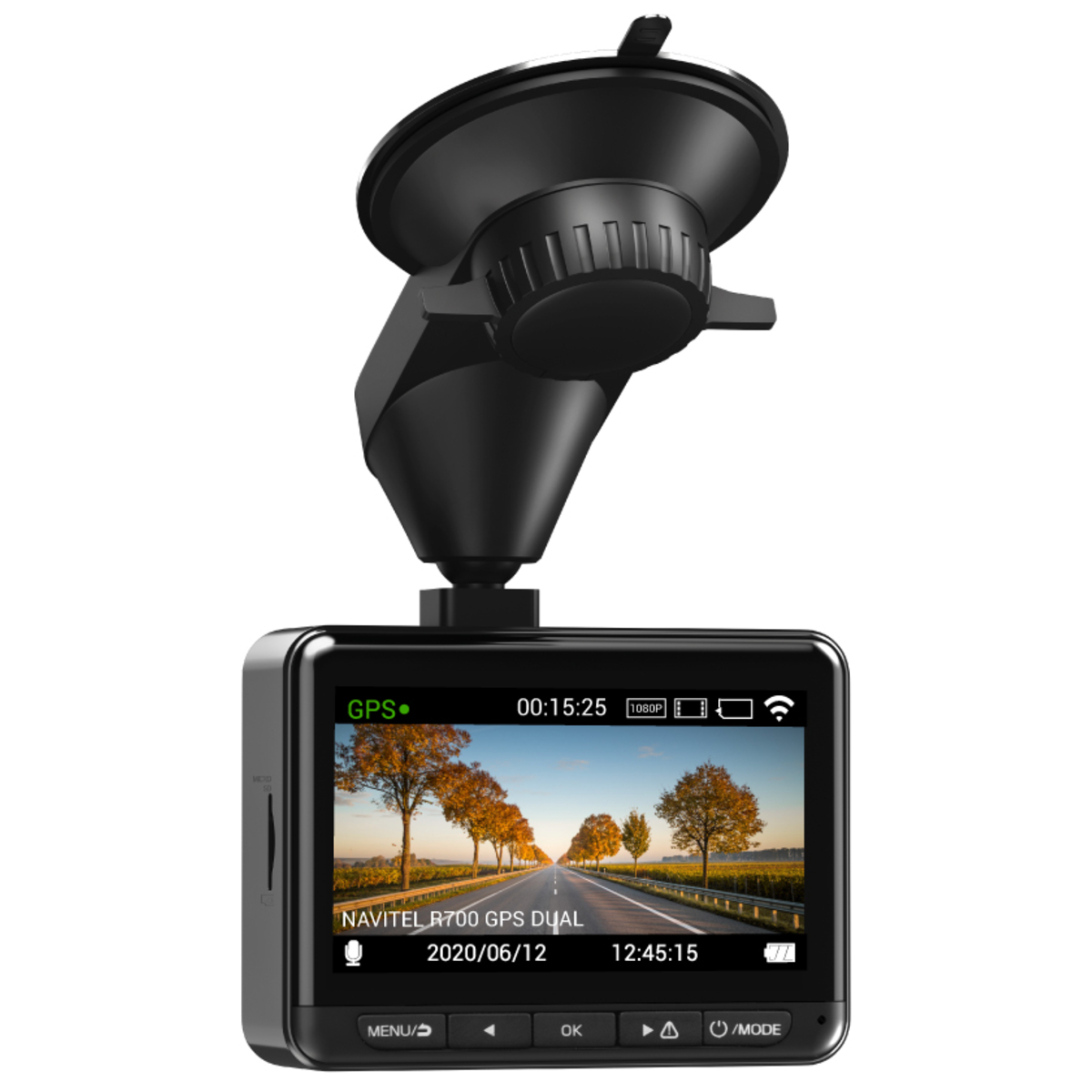 Видеорегистратор Navitel R700 GPS DUAL (Цвет: Black)