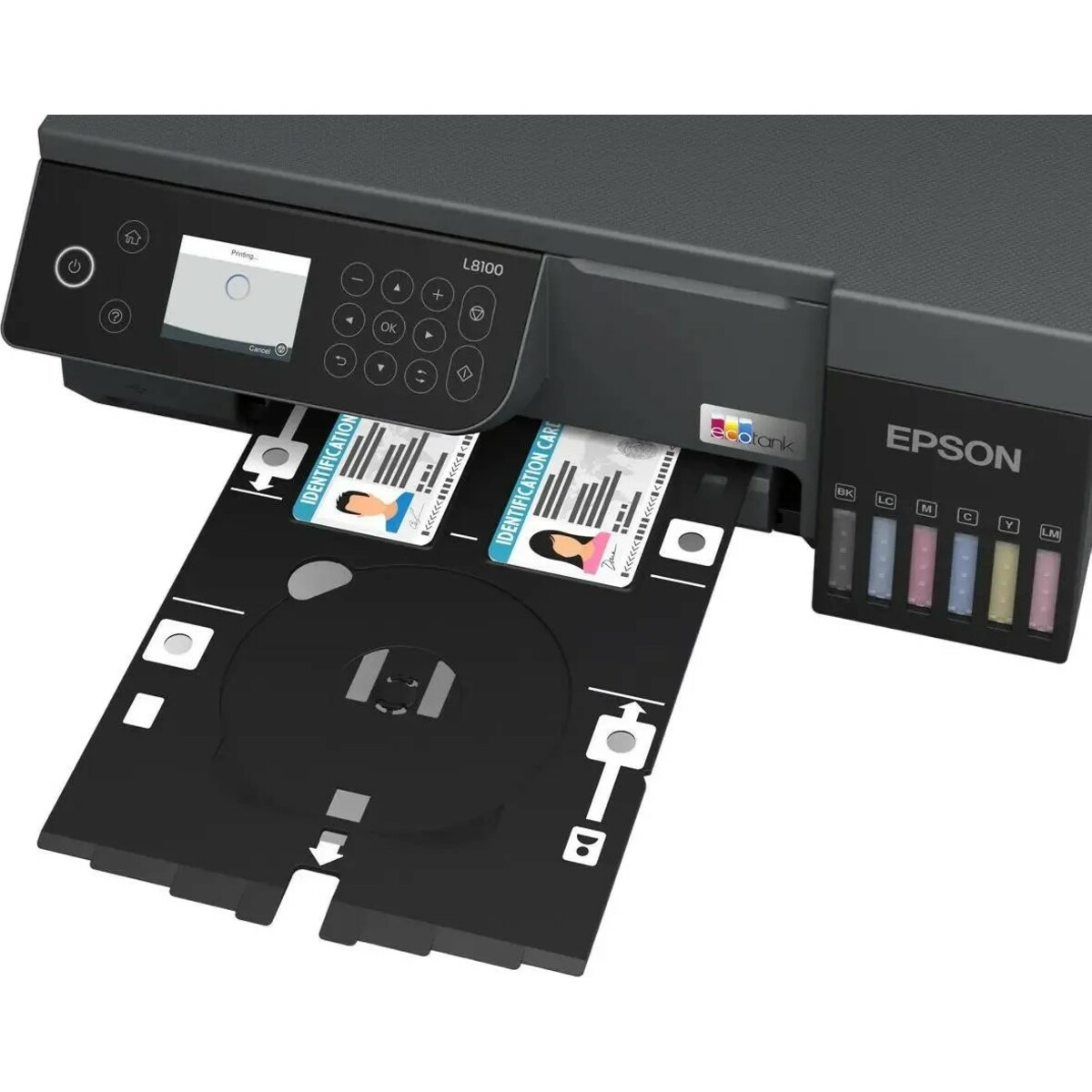 МФУ струйный Epson EcoTank L8100 (C11CK94***), черный