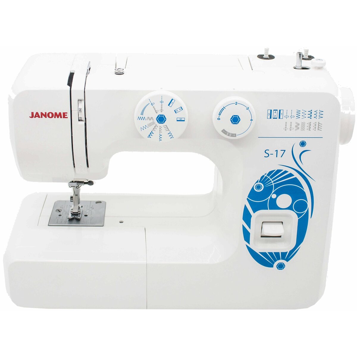 Швейная машина Janome S-17, белый