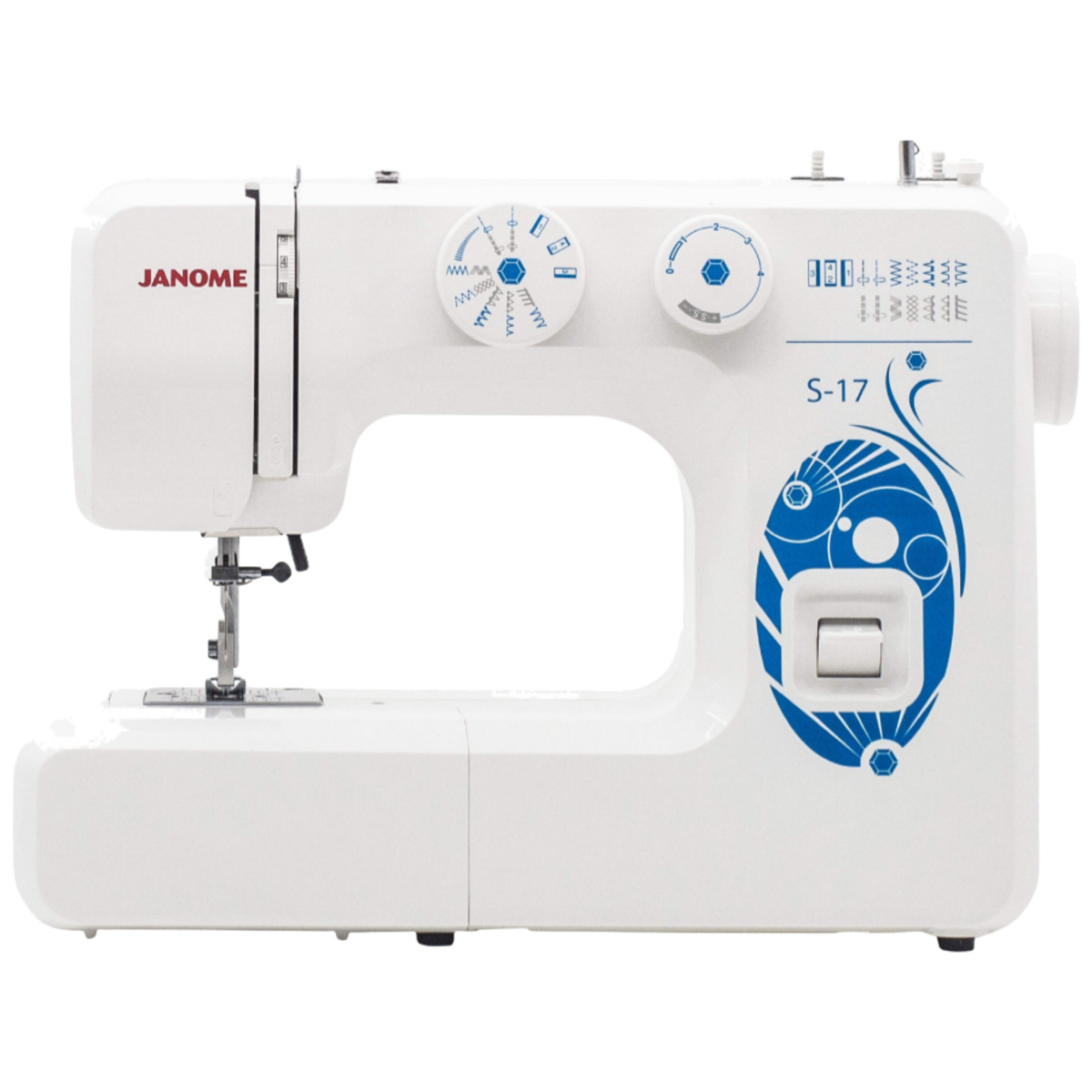 Швейная машина Janome S-17, белый