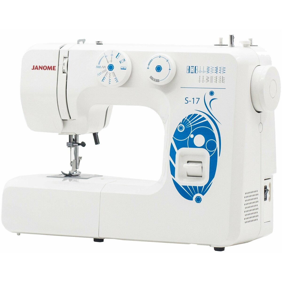 Швейная машина Janome S-17, белый