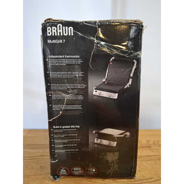Электрогриль Braun CG7010 (Цвет: Silver / Black)
