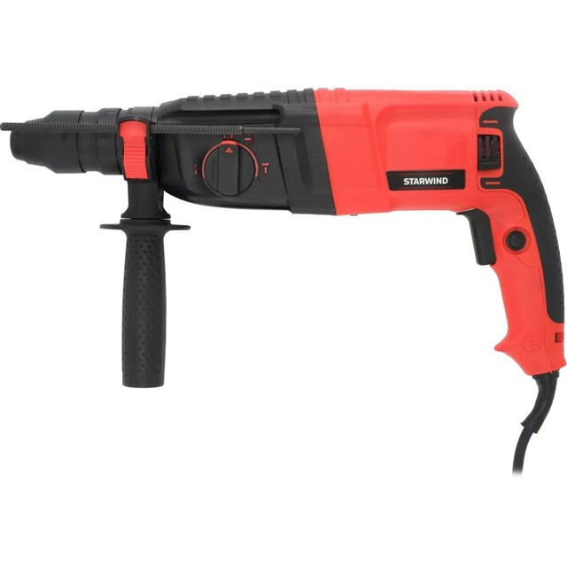 Перфоратор Starwind RH28Q-990S1 (Цвет: Red / Black) Перфоратор Starwind RH28Q-990S1 (Цвет: Red / Black)