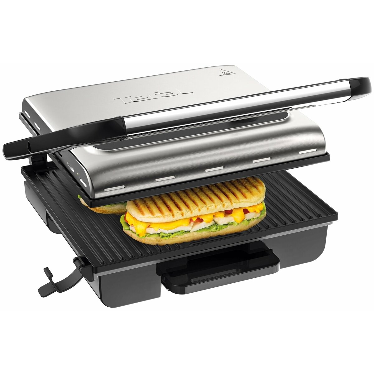 Гриль Tefal Inicio GC241D (Цвет: Black / Silver)