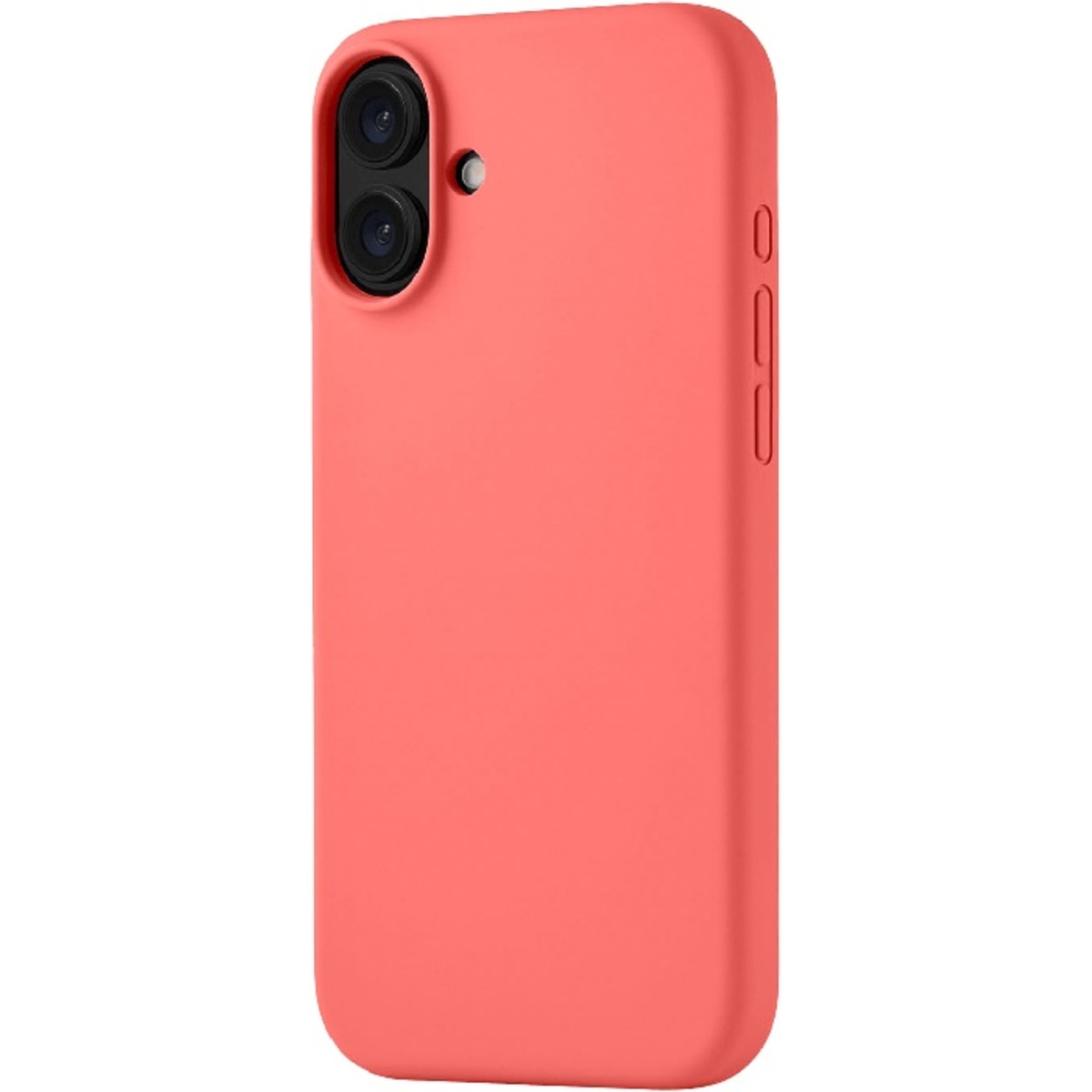 Чехол-накладка uBear Touch Mag Case для смартфона Apple iPhone 16 Plus (Цвет: Coral)