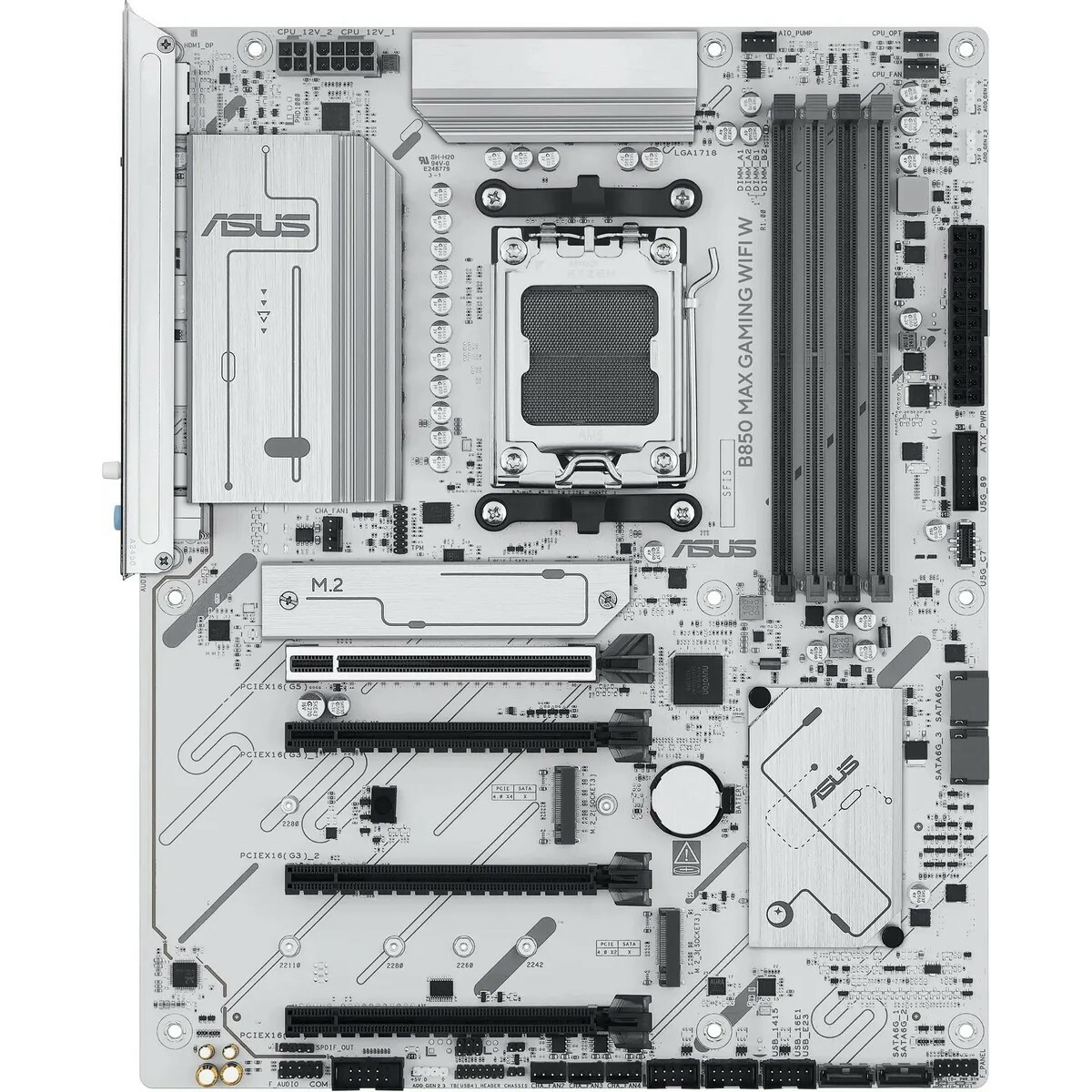 Материнская плата Asus B850 MAX GAMING WIFI W 