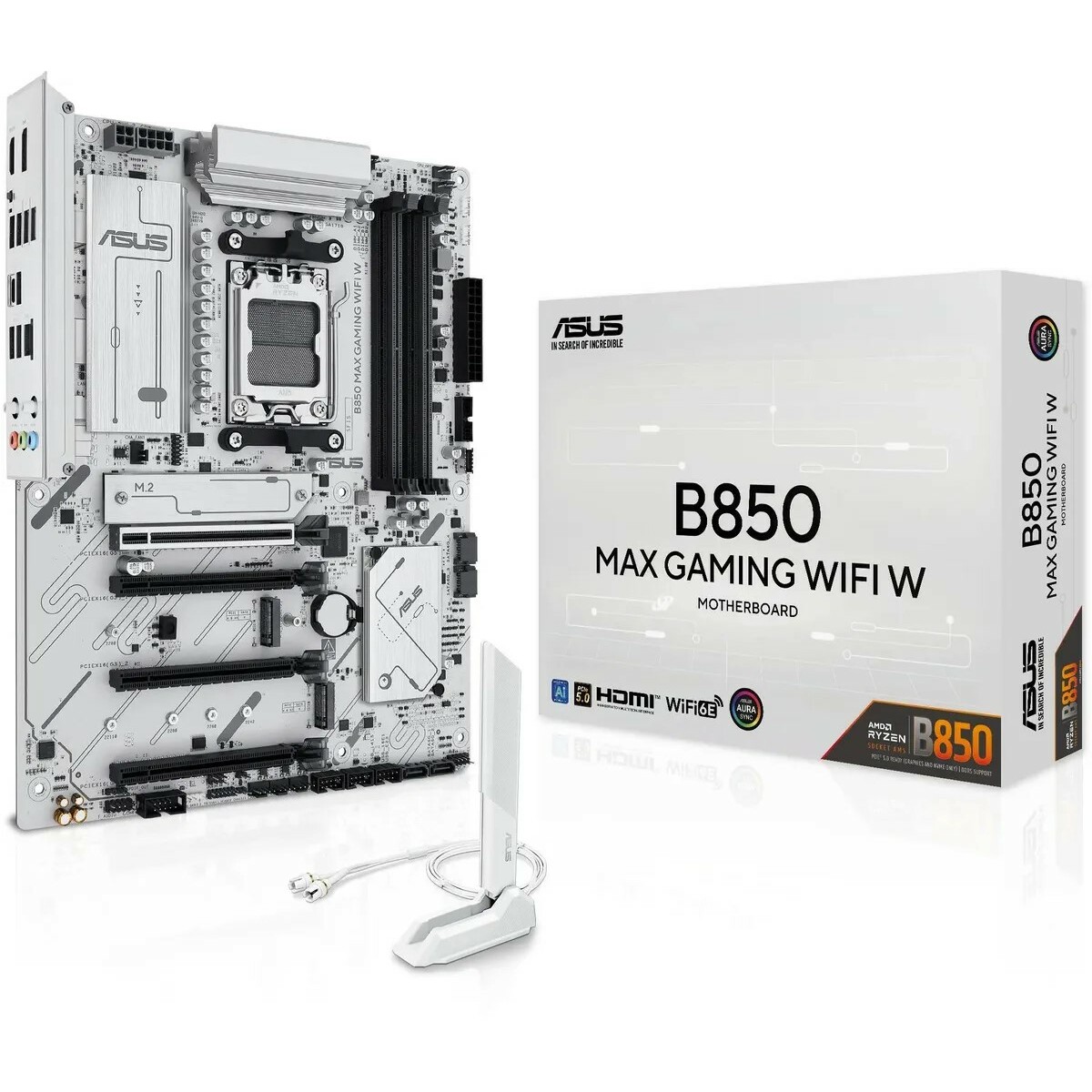 Материнская плата Asus B850 MAX GAMING WIFI W 