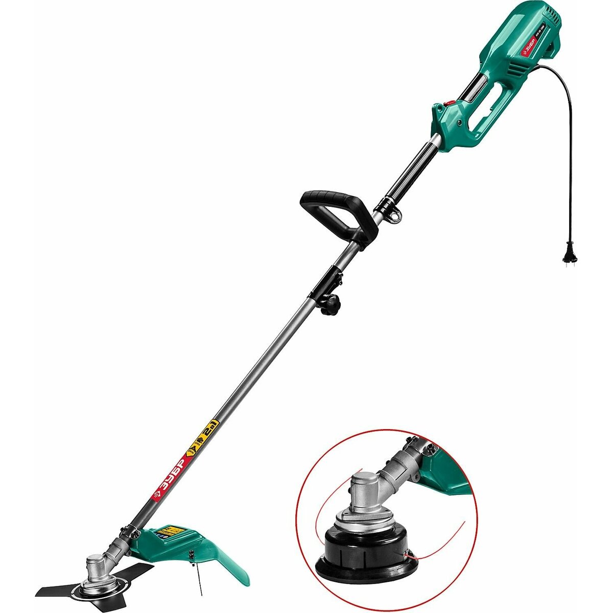 Триммер электрический Зубр КСВ-38-1300 (Цвет: Green)