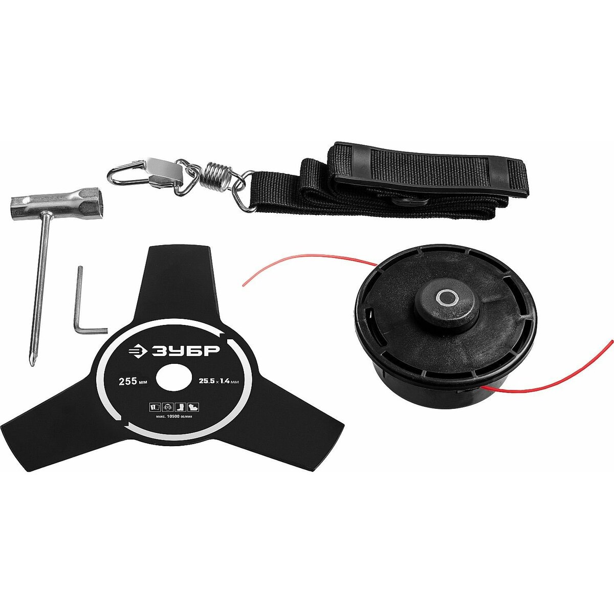 Триммер электрический Зубр КСВ-38-1300 (Цвет: Green)