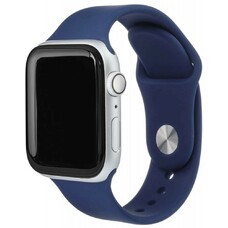 Ремешок силиконовый VLP Silicone Band Soft Touch для Apple Watch 42/44 mm (Цвет: Dark Blue)