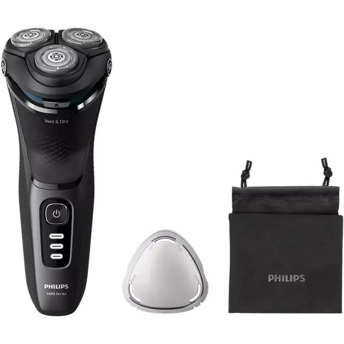 Бритва роторная Philips S3244/12, черный