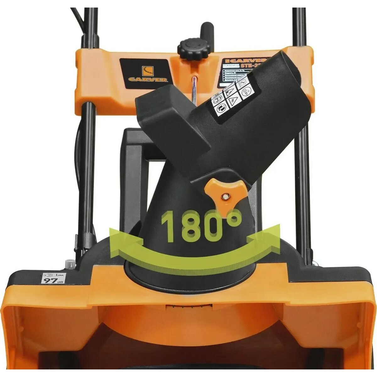Снегоуборщик электрический Carver STE 2346 (Цвет: Orange/Black)
