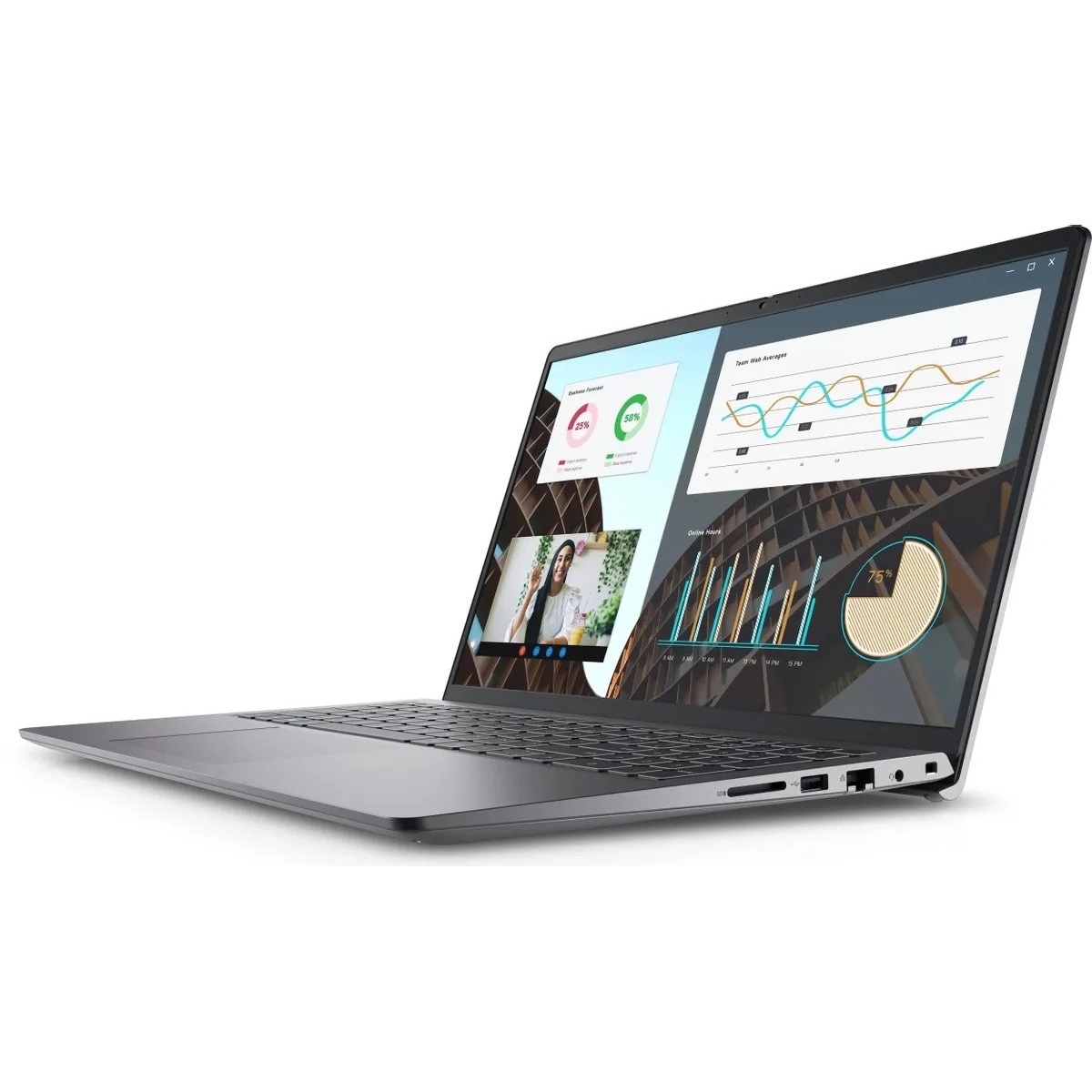 Ноутбук Dell Vostro 3530 (Intel Core i5 1335U 1.3Ghz / 8Gb DDR4 / SSD 512Gb / Intel UHD Graphics / 15.6