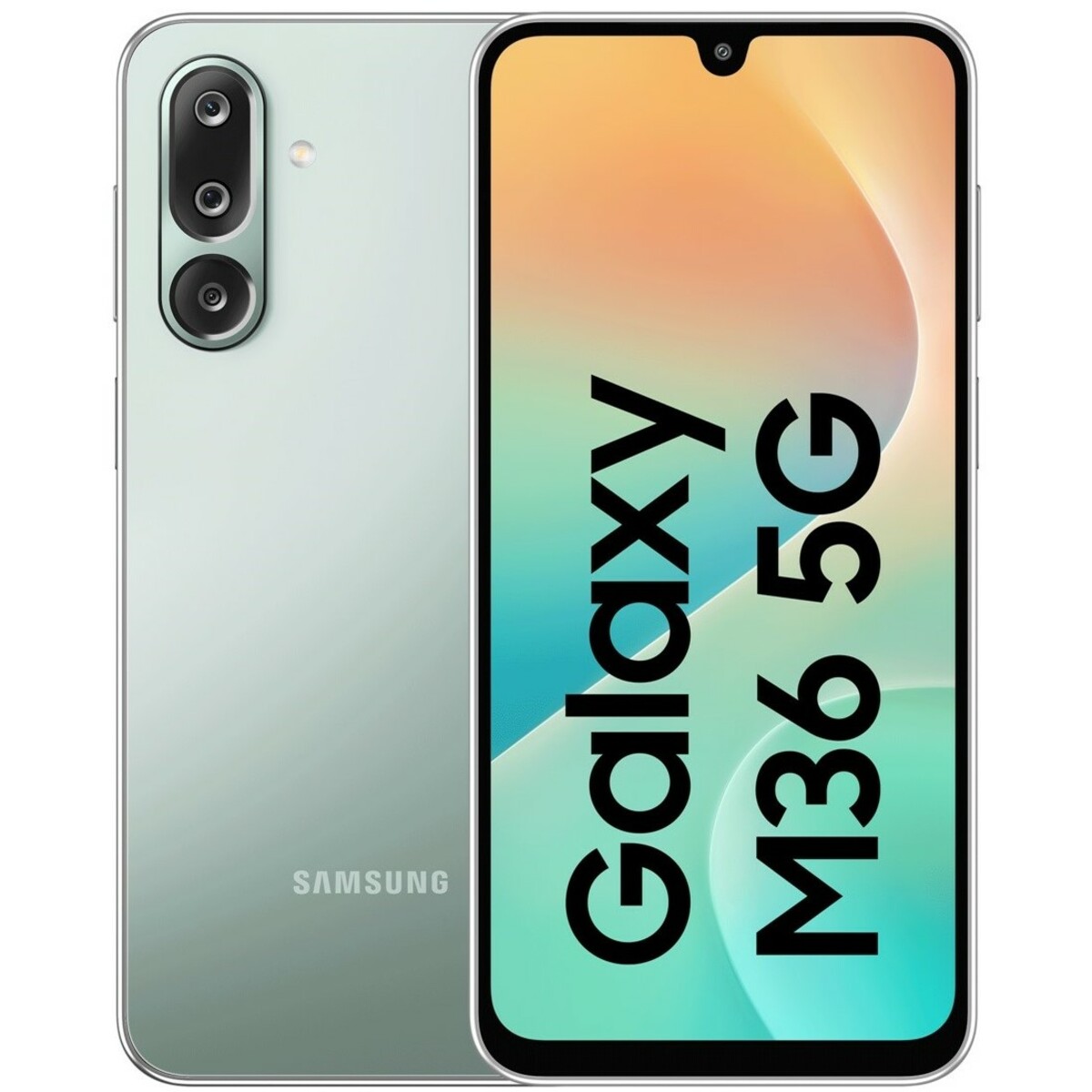 Смартфон Samsung Galaxy M36 5G 6 / 128Gb (Цвет: Light Green)