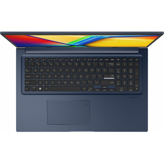 Ноутбук Asus Vivobook 17 X1704ZA-AU333 (Intel Core i3 1215U/8Gb DDR4/SSD 512Gb/Intel UHD Graphics/17.3 /IPS/FHD (1920x1080)/noOS/Keyboard Language: Russian/quiet blue/WiFi/BT/Cam)
