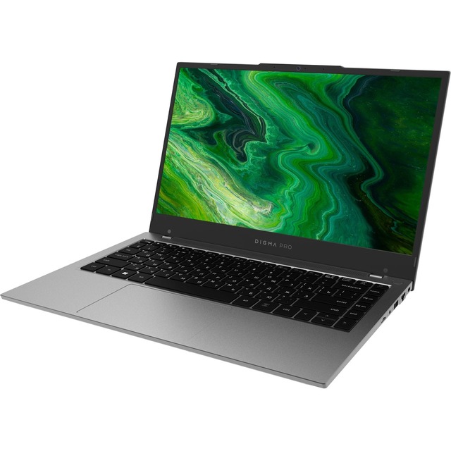 Ноутбук Digma Pro Fortis Core i3 1005G1 8Gb SSD512Gb Intel UHD Graphics 14.1 IPS FHD (1920x1080) Windows 11 Professional grey WiFi BT Cam 4250mAh (DN14P3-8DXW01)