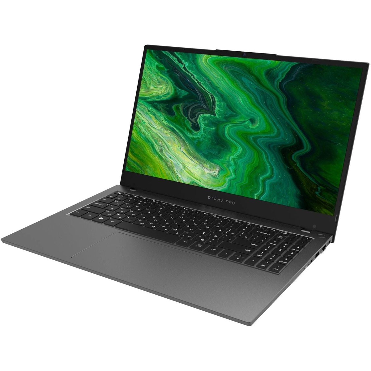 Ноутбук Digma Pro Fortis Core i5 1035G1 8Gb SSD512Gb Intel UHD Graphics 15.6 IPS FHD (1920x1080) Windows 11 Professional grey WiFi BT Cam 4250mAh (DN15P5-8DXW03)