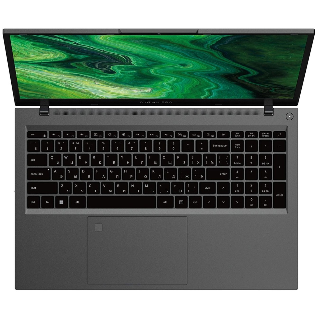 Ноутбук Digma Pro Fortis M Core i3 1215U 8Gb SSD512Gb Intel UHD Graphics 17.3 IPS FHD (1920x1080) Windows 11 Professional grey WiFi BT Cam 5500mAh (DN17P3-8DXW03)