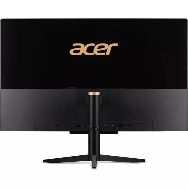 Моноблок Acer Aspire C24-1610 23.8 Full HD N100 (0.8) 8Gb SSD256Gb UHDG CR Windows 11 Home WiFi BT 65W клавиатура мышь Cam черный 1920x1080