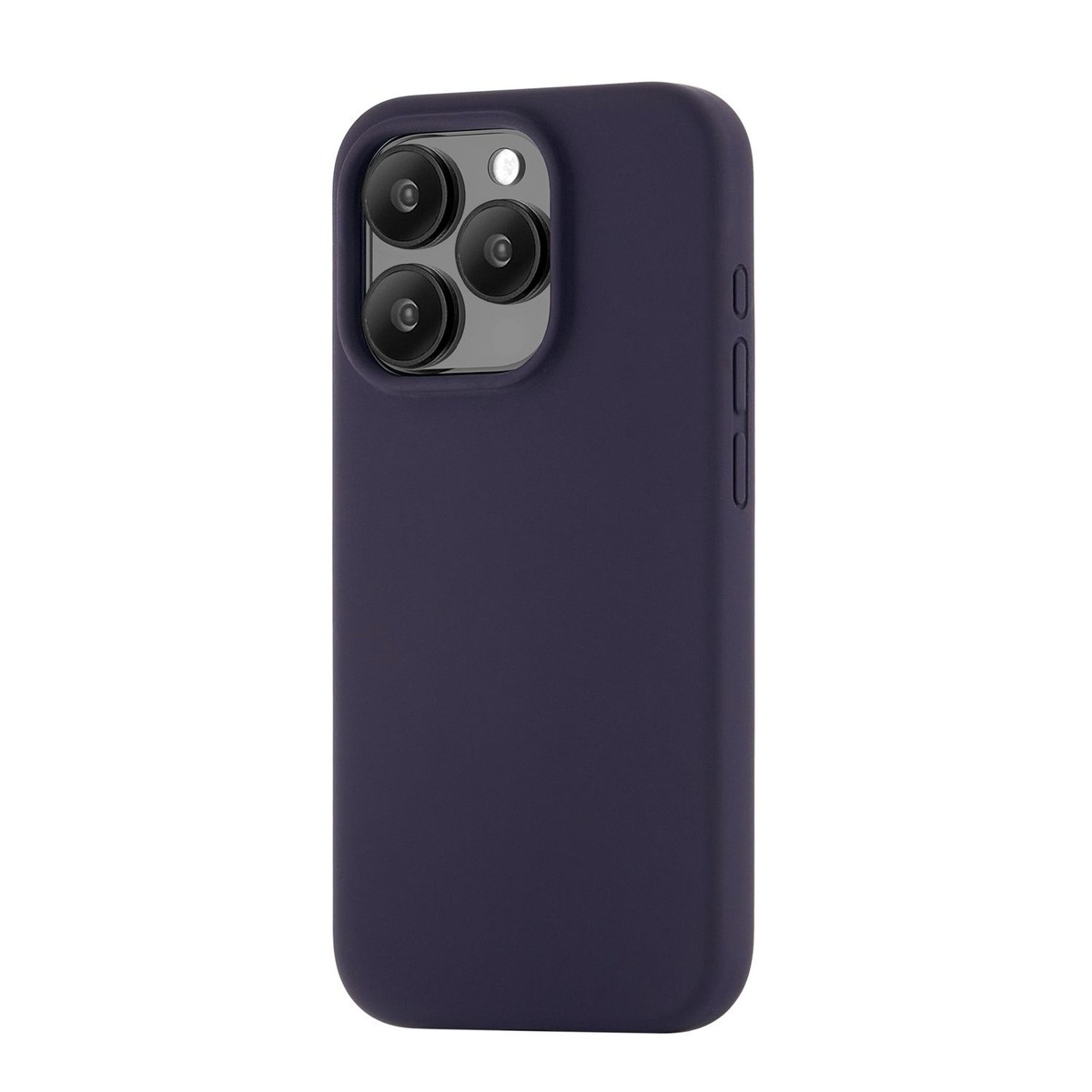 Чехол-накладка uBear Touch Mag Case для смартфона Apple iPhone 15 Pro (Цвет: Dark Purple)