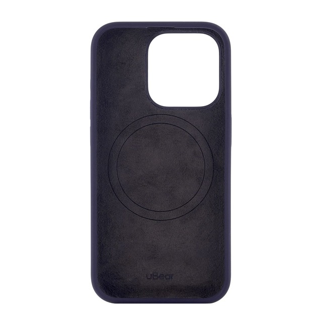 Чехол-накладка uBear Touch Mag Case для смартфона Apple iPhone 15 Pro (Цвет: Dark Purple)