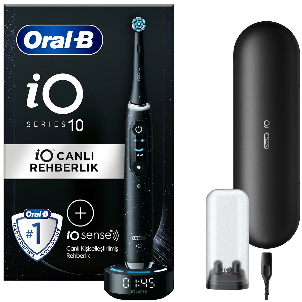 Зубная щетка электрическая Oral-B iO Series 10/Cosmic, черный