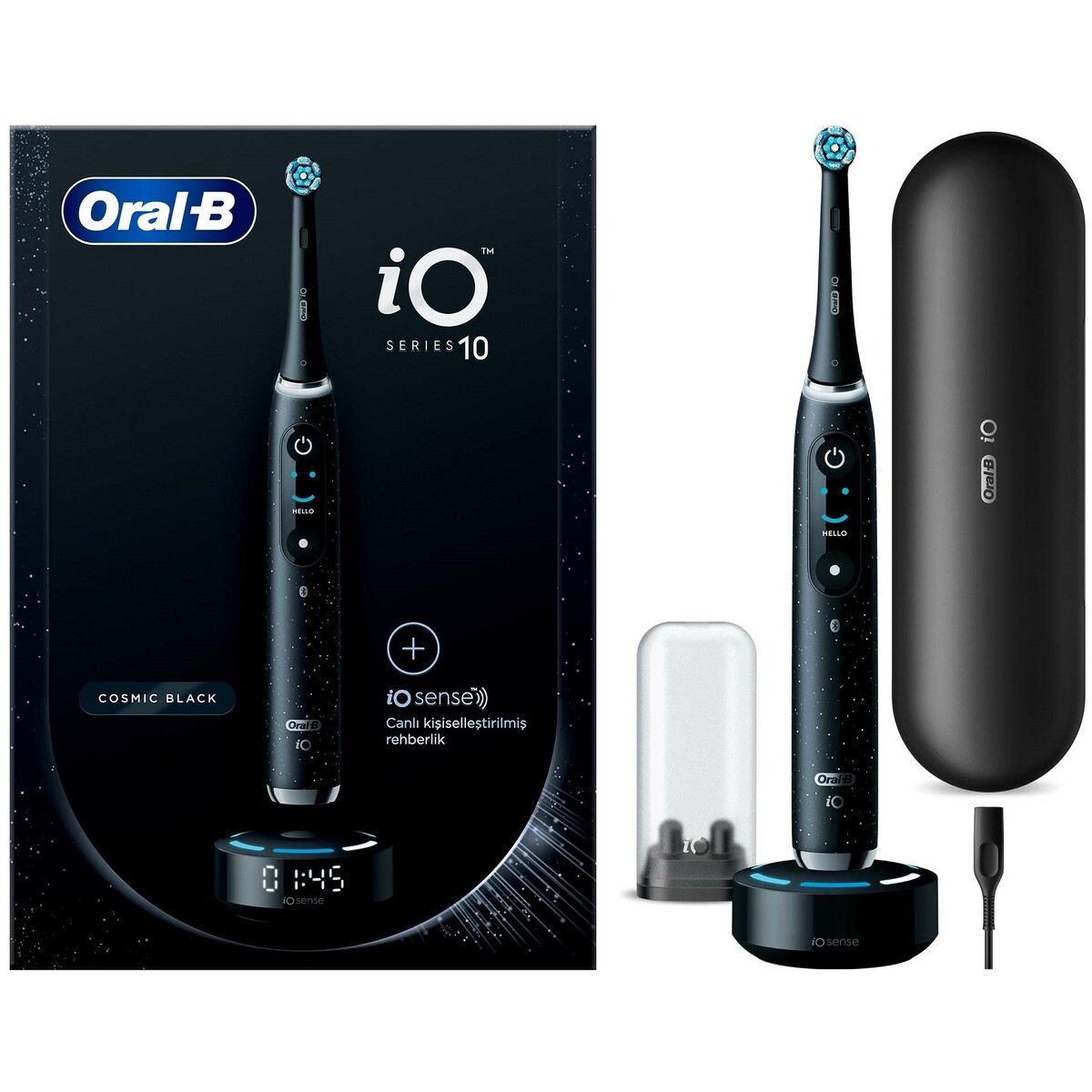 Зубная щетка электрическая Oral-B iO Series 10/Cosmic, черный