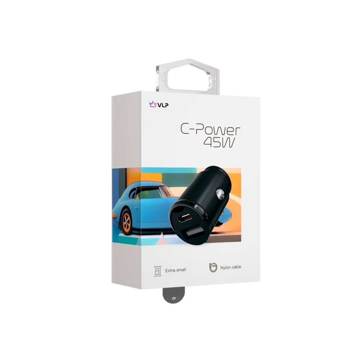 АЗУ VLP C-Power 45W USB-A/USB-C (Цвет: Black)