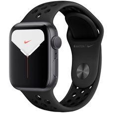 Умные часы Apple Watch Series 5 GPS 40mm Aluminum Case with Nike Sport Band (Цвет: Space Gray/Anthracite and Black)