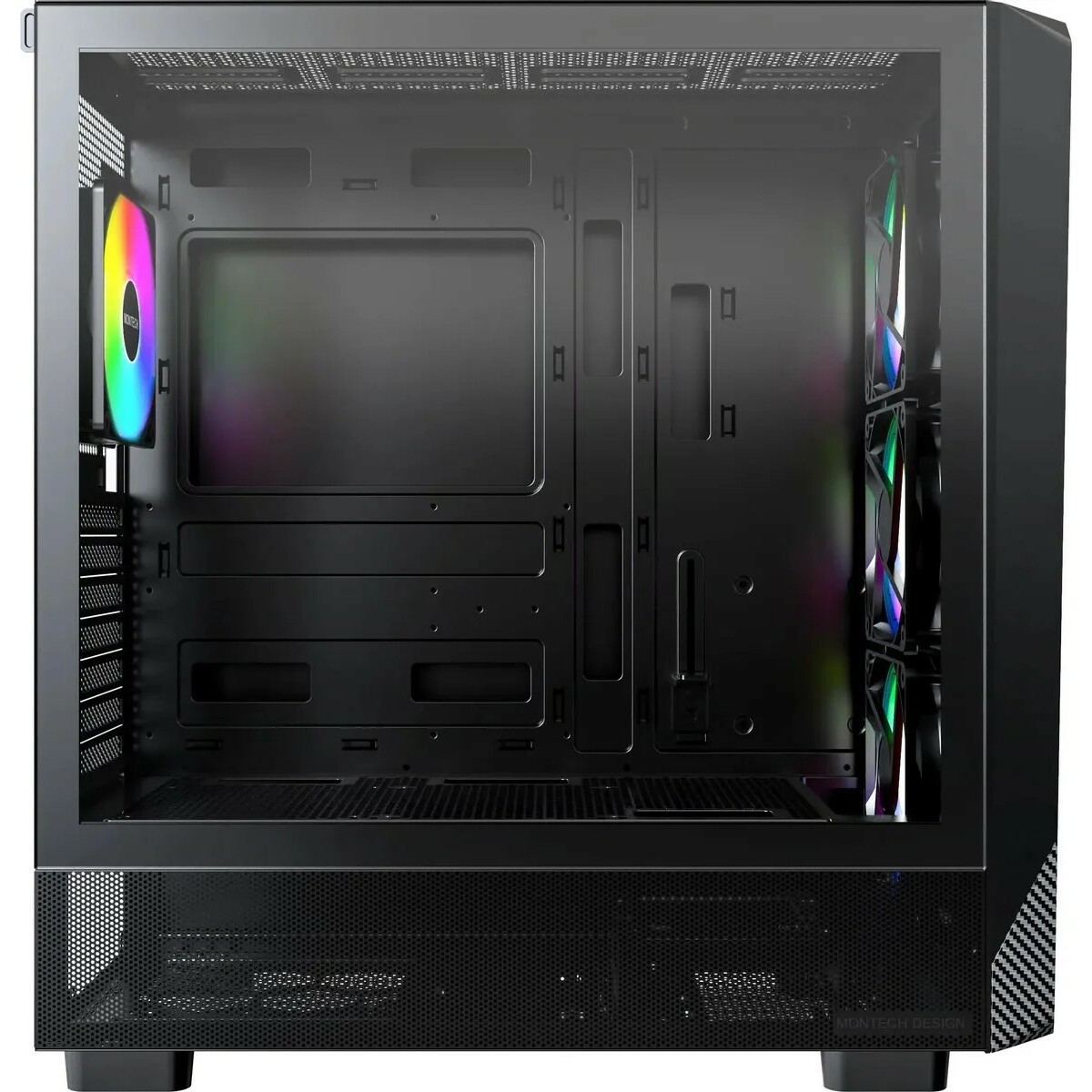 Корпус Montech X5, черный 