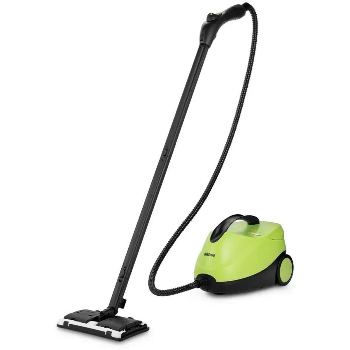 Пароочиститель напольный Kitfort КТ-9186 (Цвет: Green/Black)