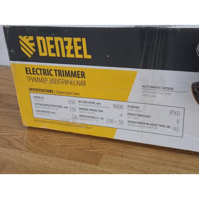 Триммер электрический Denzel TE-650 (Цвет: Yellow) Триммер электрический Denzel TE-650 (Цвет: Yellow)