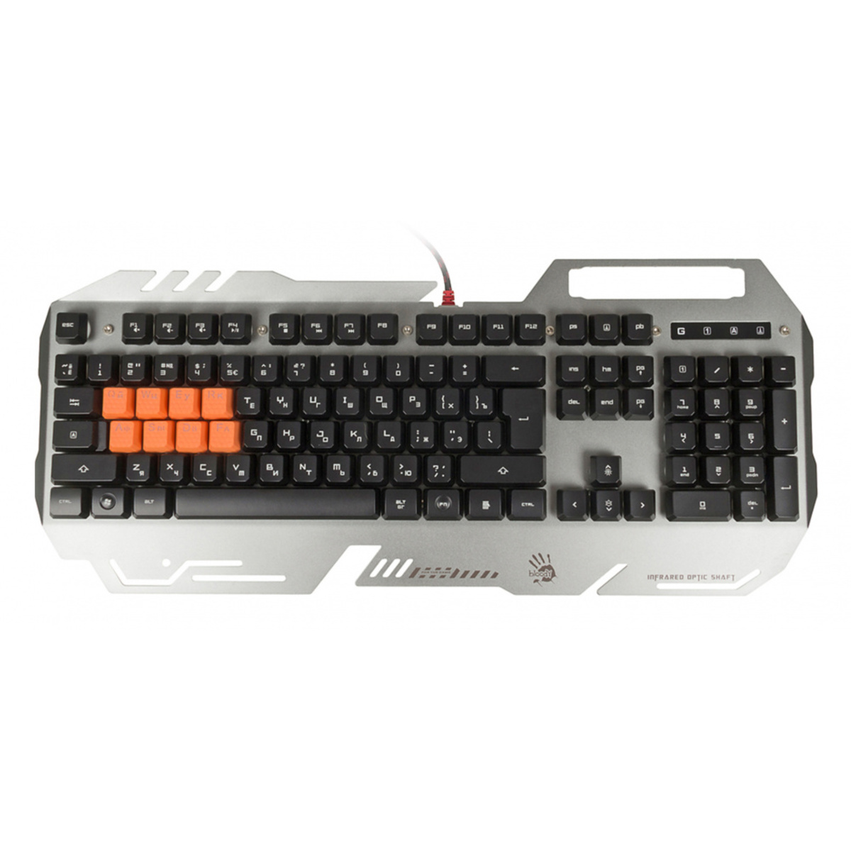 Клавиатура A4Tech Bloody B418 (Цвет: Gray)